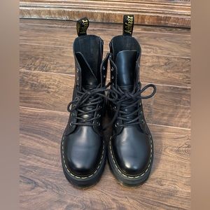 Womens Dr Martens platform boots